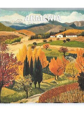 Armenia Landscape Print/Poster, Unframed, Rural Landscape, Paper Print